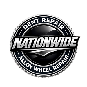Nationwide Dent Repair chrome badge logo