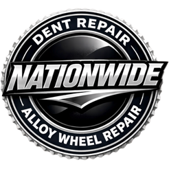 Nationwide Dent Repair chrome badge logo