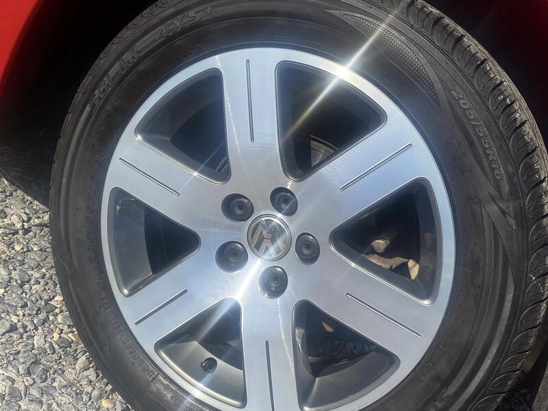 Same wheel stripped, refinished, and sealed